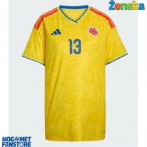 Kolumbija Yerry Mina #13 Domaci Dres za Ženska SP 2026 Kratak Rukav